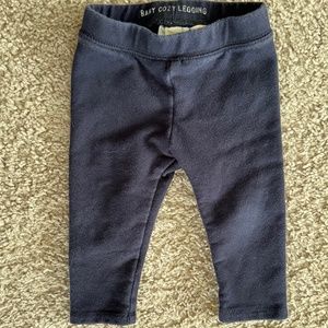 J. Crew Baby Navy Blue Leggings, SIZE 6-12 mos